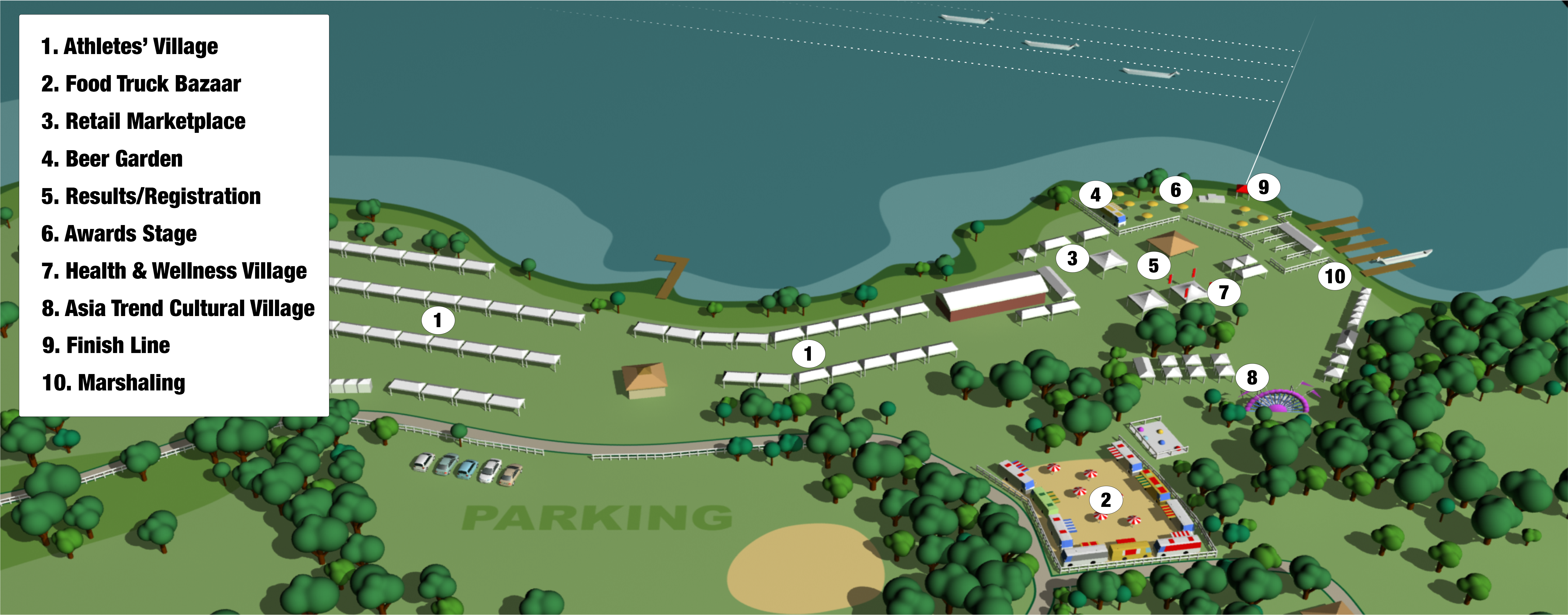 orlando venue map non interactive